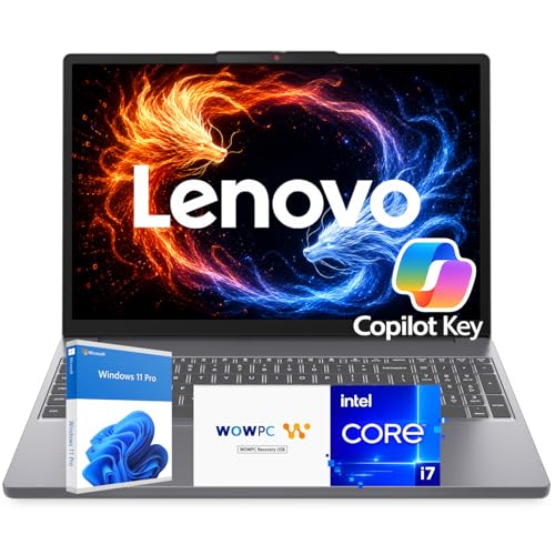Image of Lenovo IdeaPad Slim 3 High-Performance Laptop, Intel Core i7-13620H Processor (Up to 4.9GHz), 15.3 inch WUXGA IPS Anti-Glare, 8GB DDR5 RAM, 512GB SSD, Wi-Fi 6, AI-Enhanced Productivity, Windows 11 Pro