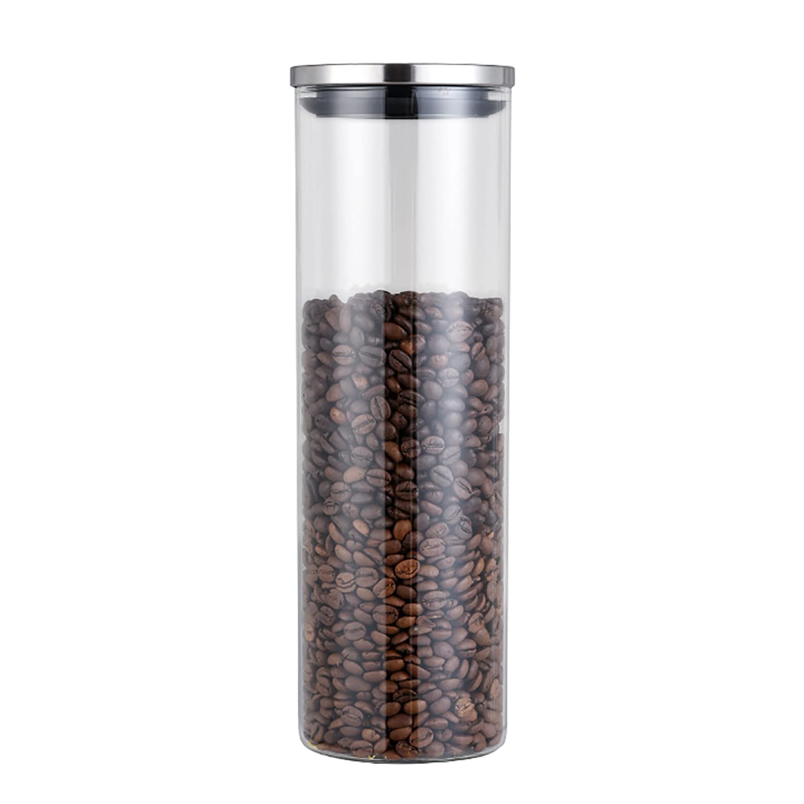 Luftdichte Glasaufbewahrung for Lebensmittel, Vorratsdose, Kaffeebehälter, luftdichte Dosen, Kaffeedosen, Kaffeepulver, Kaffeebohnen-Aufbewahrungsdosen, Snacks, Trockenfrüchte, luftdichte Glasaufbewah