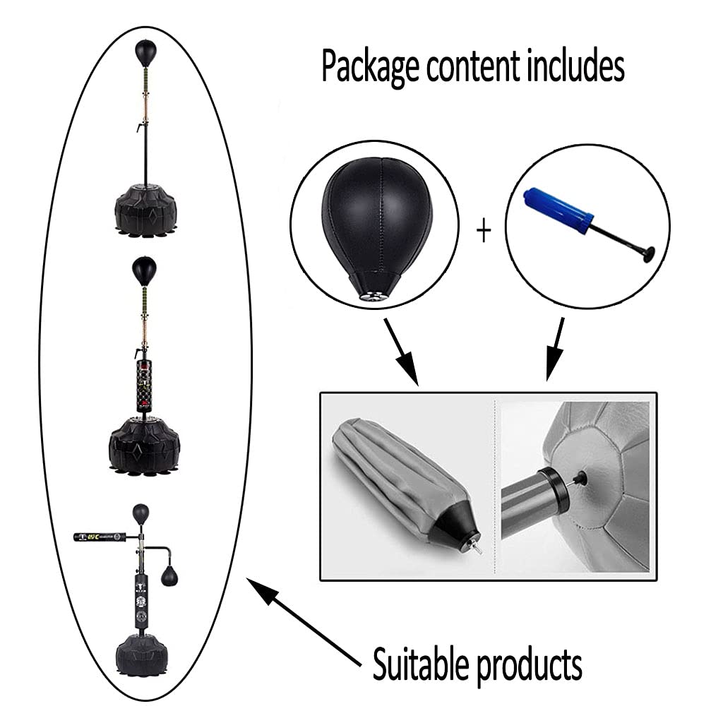 Balle De Frappe Cobra Reflex Ball - Balle De Boxe Réflexe Gonflable Avec Pompe (Noir) Rotule Gonflable Cobra Reflex Balle De Frappe Cobra Reflex Ball - Balle De Boxe Réflexe Gonflable Avec Pompe (Noir) Rotule Gonflable Cobra Reflex