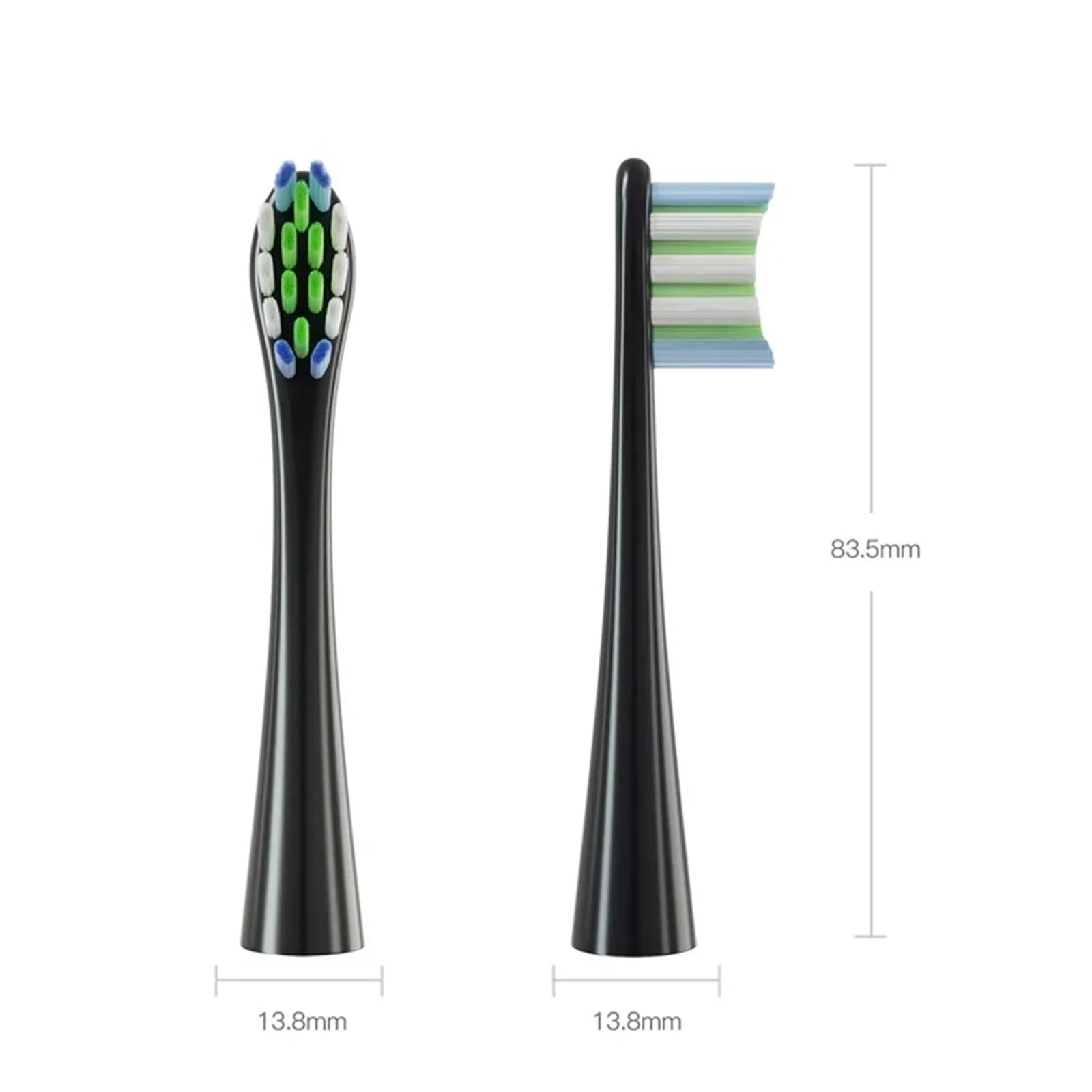 12 testine, compatibile con Oclean, X X PRO Z1 F1