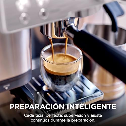 Molinillo y espumador con 25 ajustes en cafetera Ninja Luxe Premier 7