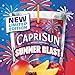 Capri Sun Summer Blast Passion Fruit Mango flavored Juice Drink Blend, from concentrate with other natural flavor, 10 ct Box, 6 fl oz Pouches