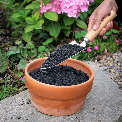 Horticultural Charcoal for Plants- All-Natural Hardwood Activated Charcoal for Soil Amendment Orchids, Terrariums, and Gardening (5ltr) - Image 4