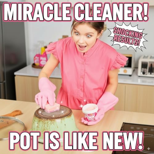 The Pink Stuff Miracle Cleaning Paste – 1 fl oz — view 3
