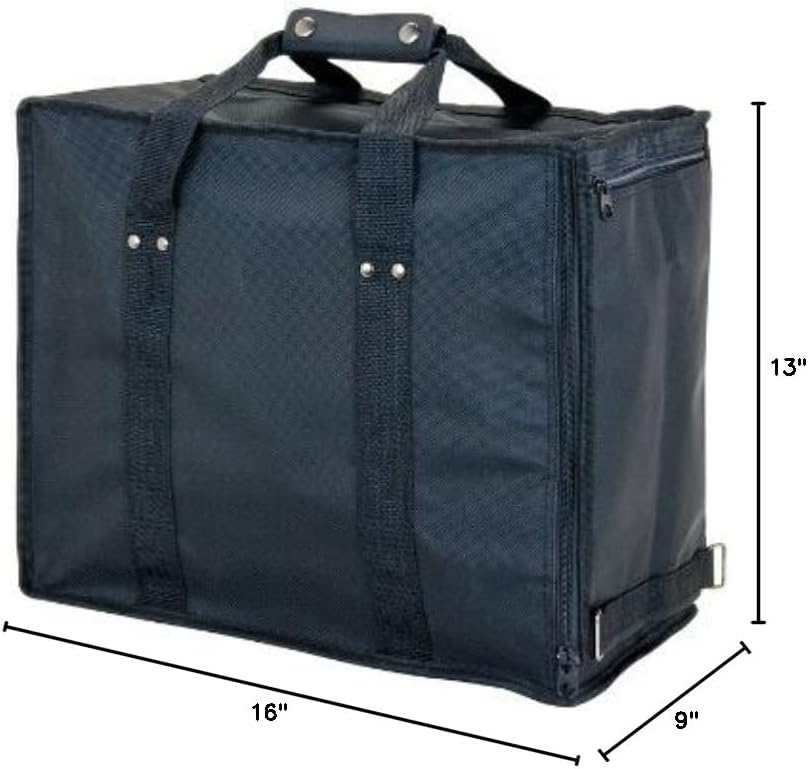 Jewelry Tray Carrying Case Black Cases Jewelry Display (Holds 12 Trays Not Included)