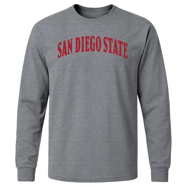 Barnesmith Mens Classic - Cotton Long Sleeve T-Shirt with Classic Logo