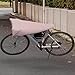 KiBcsLic Bike Cover Bicycle Cover Cycling Accessories Lightweight Sun Protection Handlebar Seat Protector for Folding Bikes Adults, Gray