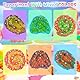 Okaybee 6er-Pack Bingsu Slime Set, Regenbogen Schleim für Kinder, Schleim Party Geschenke, Sensorisches Spielzeug, Feiertags Geburtstags Ostern Halloween Mädchen und Jungen