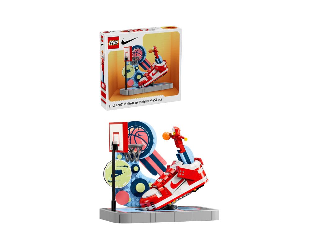 LEGO Nike Dunk Trickshot 10 454 Pieces 43021