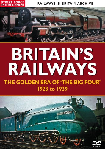 Britain's Railways The Golden Age Of The Big Four DVD documental de trenes históricos