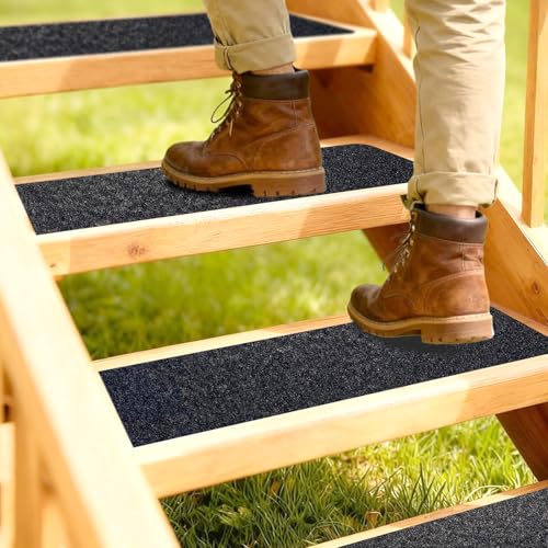 10 Pack Stair Treads Non-Slip 6” x 30” Outdoor Non