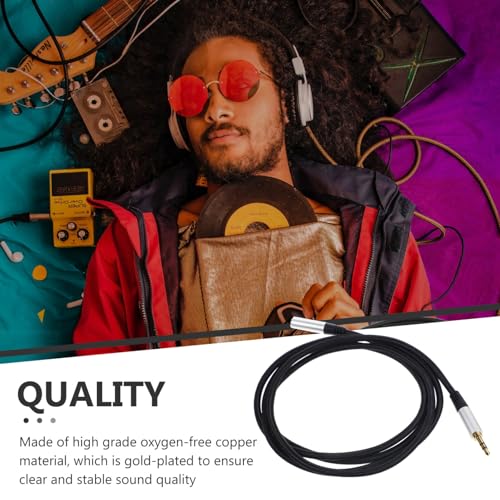 Cable de extensión de audio de 2 metros OSALADI ideal para escuchar música desde el sofá 3