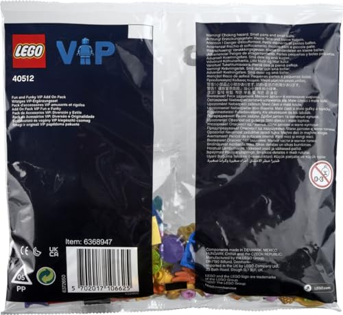 Divertente e funky VIP Add On Pack (40512) - Lego - Immagine 1