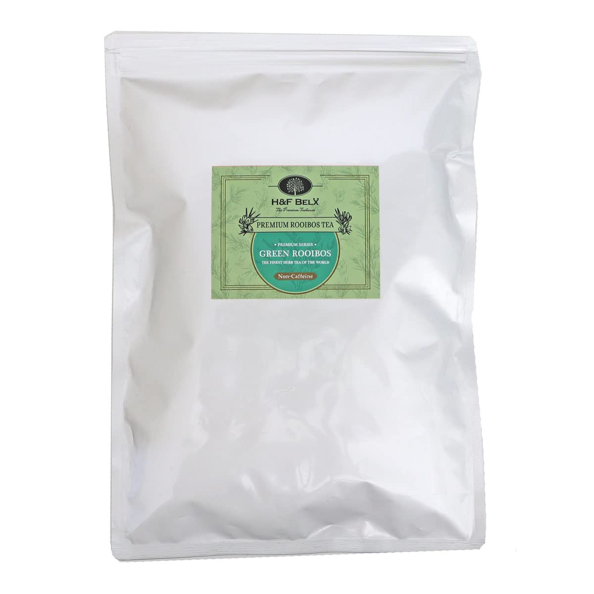 Green Rooibos Tea Non-Caffeine Tea Bags (2.5g×100 bags) Unfermented Premium Heatstroke Prevention Rooibos Tea