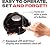 Grillbot Automatic Grill Cleaning Robot with Nylon Brushes, Electric BBQ Cleaner Brush with Motorized Power, Cordless Rechargeable Grill Scrubber for Outdoor Grills (Black)