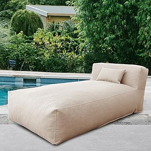 OPEAK Outdoor Bean Bed Chair Cover
