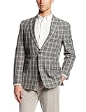 Tommy Hilfiger Men's Ethan 2 Button Side Vent Plaid Sport Coat