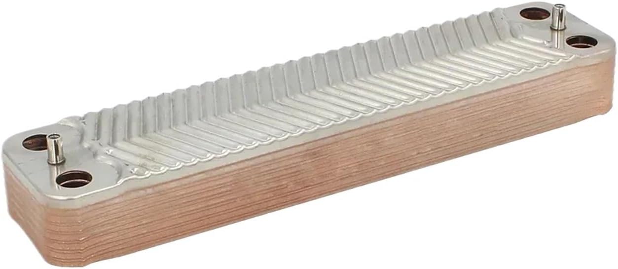 12 Plate Heat Exchanger Oil Water Heat Exchanger for Cooling Counterflow Chiller Water Heating