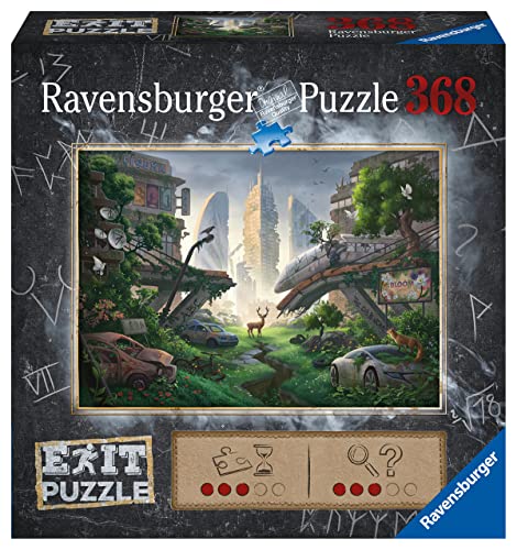 Ravensburger EXIT Puzzle Apokalyptische Stadt - 368 Teile Escape Puzzle – Ansicht 1