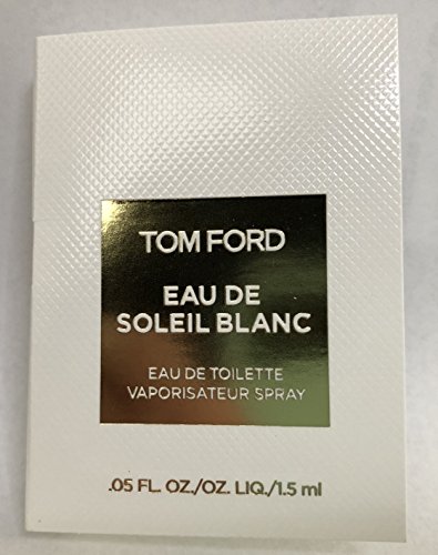 Tom Ford Eau De Soleil Blanc Eau De Toilette Mini Spray Vial For Women 0.05 Oz / 1.5 ml Brand New Item image 2