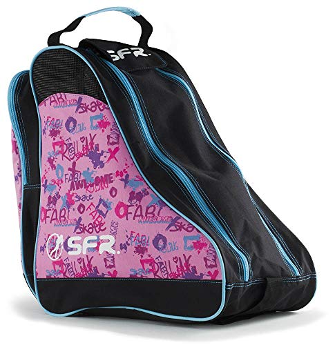 SFR Designer Ice/Roller Skate Carry Bag - Pink Graffiti by SFR