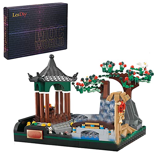 TRCS Modular Haus Bausteine, Orientalische Street View Architektur mit Minifiguren, 690 Teile Straße Landschaft…