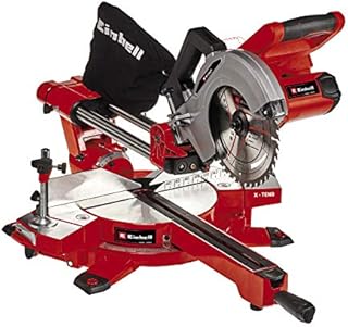 Einhell Te-Sm 36/210 Li - Solo Piła Ukośna, Czerwony, 78,2 x 53 x 49 cm