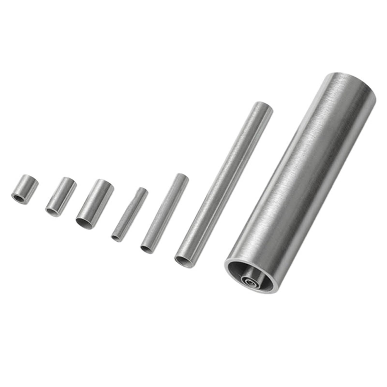 Tubo capilar sin costuras de acero inoxidable 304, 1 unidad, diámetro exterior 8, 22 mm, longitud de tubo hueco de 500 mm, tubo de acero inoxidable de alta calidad