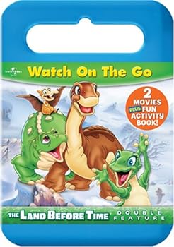 DVD The Land Before Time: 2 Big Dino-Riffic Adventures Carrying Case Book