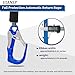 UIANSP 6ft Self Retracting Lifeline Retractable Fall Arrest Construction Roofing/Fall Protection Retractable Safety Lanyard External Shock Absorber Fall Arrest Safety