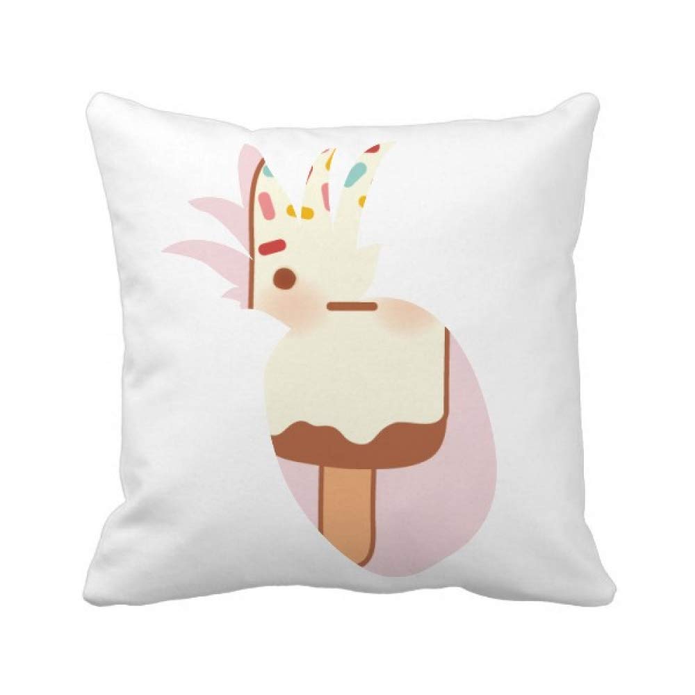 Coussin chocolat ananas visage expressif pour égayer un canapé trop triste