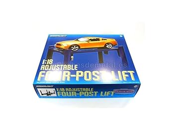 GreenLight Collectibles - 1:18 Four-Post Lift : Amazon.com