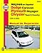 Plymouth Voyager y Chrysler Town & Country Haynes Manual de Reparacion por 1996 al 2002: No incluye informacion especifica para los modelos con ... de combustible alternativo (Spanish Edition)