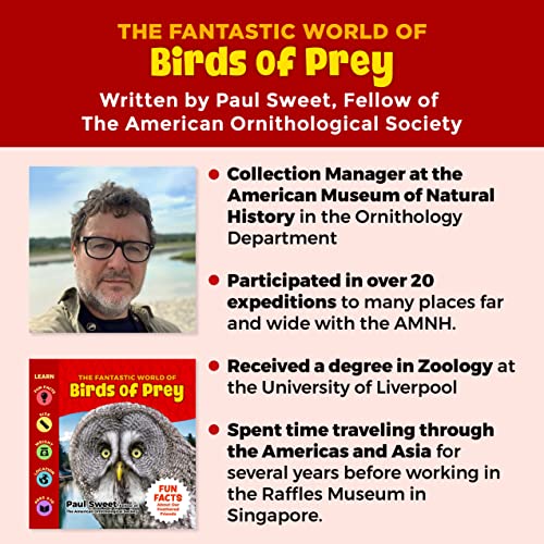 The Fantastic World Of Birds Of Prey - Children’s Book Of Birds Featuring Eagles, Condors, Vultures, Owls, Hawks, Falcons And More… The Ultimate Educational Fact Bird Book For Kids Of All Ages #TOP1