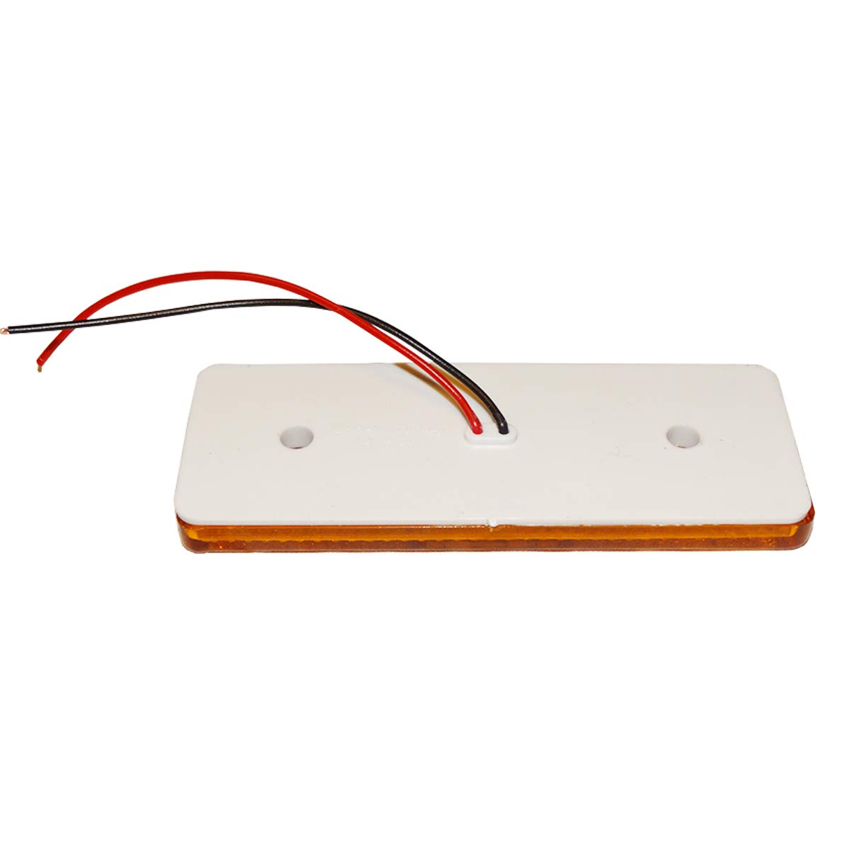 8x LED Positionsleuchten Orange 12V - Mit Halterungen Für Anhänger & LKW