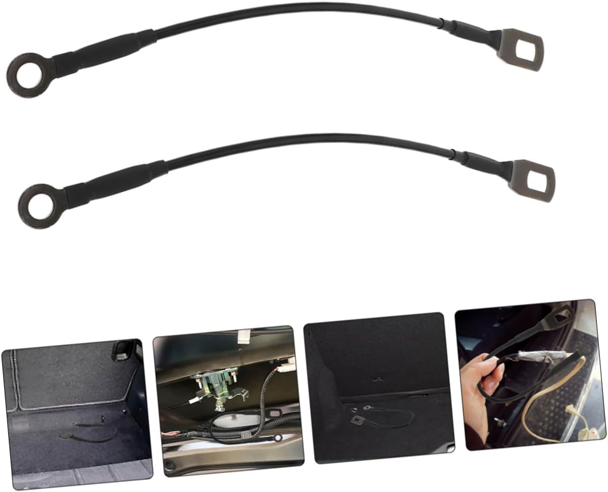 3pcs Car SUV Tailgate Cable Truck Tailgate Support Straps Rear Lift Support Hardware Parts Replacement