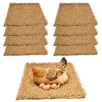 8 Stück Hühner-Nistkasten-Einlagen, Nistkasten Pads Für Hühner, 30 X 30 Cm Hühnernistunterlage, Wiederverwendbare Hühnernest Unterlage, Hühner Nistunterlagen Für Legehennen, Tauben Und Geflügel