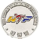 medallas taekwondo españa Color: oro / plata / bronce SANGA Medalla de Taekwondo de Corea del Taekwondo Medalla de Bronce de Oro de Plata Dia 59mm 1ea para Hombre Grande Plata