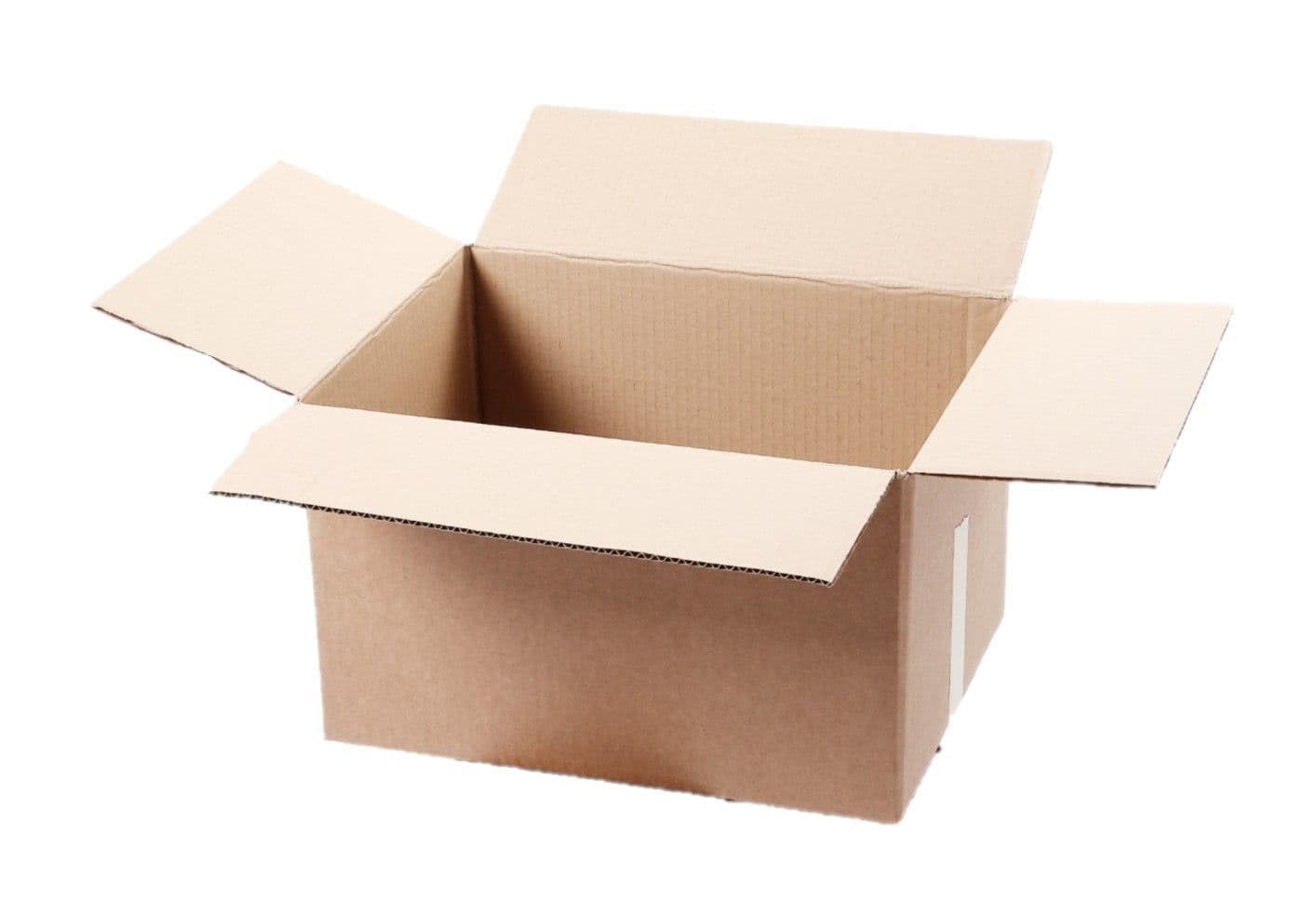 UKPSOLTD 50 x Small Cardboard Packing Boxes - 250 x 200 x 150mm Corrugated Packaging Shipping Delivery Cartons