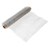 PATIKIL 304 Stainless Steel Wire Mesh Screen, 8 Mesh Woven Air Vent Filter Mesh Hard and Heat Resisting Hole Fill for Cage Garden Window 11.8 x 39inch (30 x 100cm)