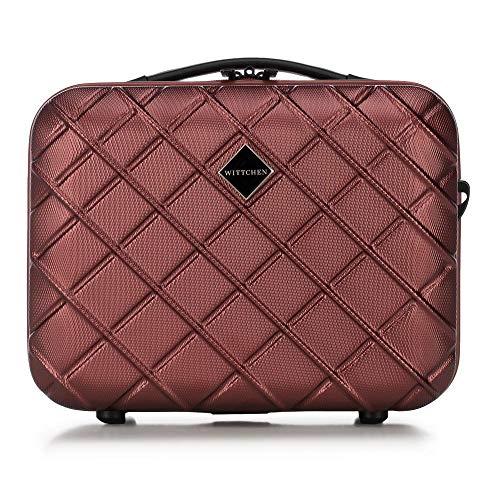 WITTCHEN Kosmetikkoffer | Material: ABS | Burgund | 26x30x16 cm Cover