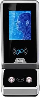 Time CLock, Time Clock ID-A2 Biometric Security Camera Face Recognition Door Access System And Time Attendance With 125KHz RFID Card Reader P2P Cloud Service Fingerprint Time Attendance ( Color : Port
