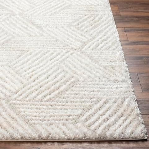 Livabliss Kapan Shaggy Rug - Modern Berber Rug Living Room 160x213 cm Cover