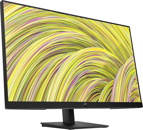 HP P27h G5 27' Class Full HD LCD Monitor - 16:9 - Black - 27' Viewable - in-Plane Switching (IPS) Technology - LED Backlight - 1920 x 1080-16.7 Million Colors - 250 Nit - 5 ms - Speakers - HDMI - VG