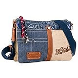 Lois - Bolso Bandolera Mujer elegante. Bolso mujer versátil diseño práctico para diario ideal como Bandolera moderna y funcional dentro de las mejores Bolsas Cierre Cremallera, Marino