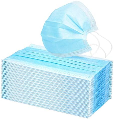 AllTopBargains Efavormart 100pcs Disposable Face Mask, Non-Woven Breathable Face Mouth Safety Mask