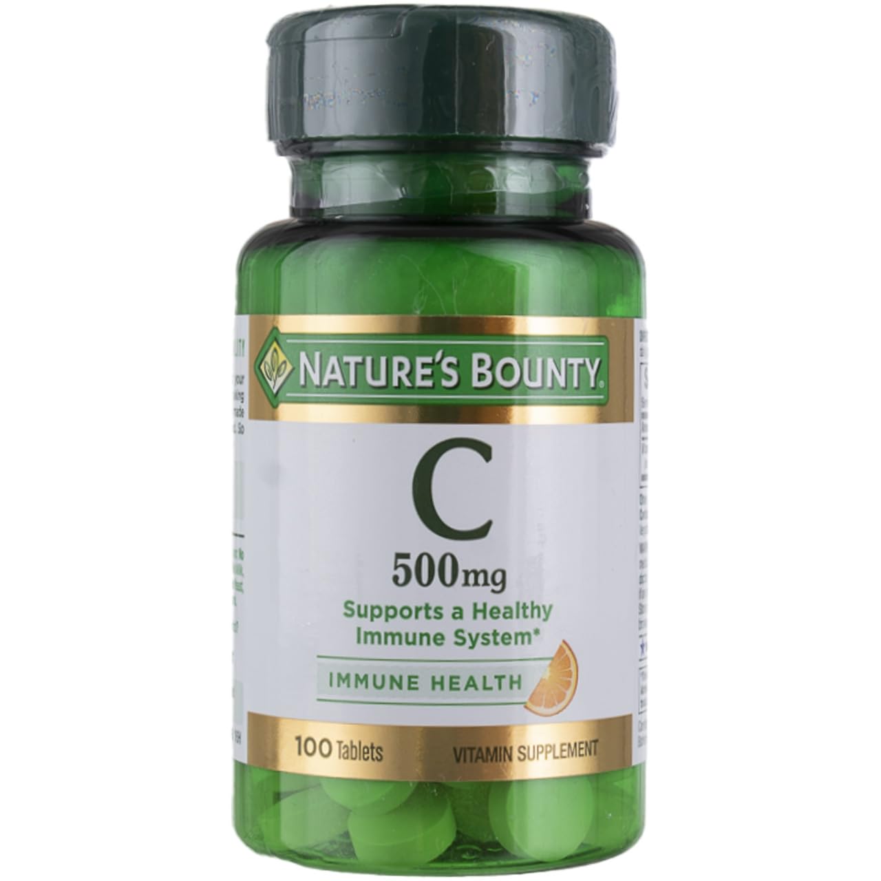 Nature's Bounty Vitamin C, 500mg, 100 Tablets 130 Count (Pack of 1)