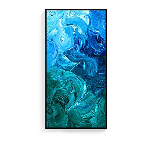 Broderie diamant 5D mer grand format pour décorer le salon avec un kit diamond painting complet