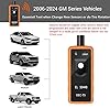 VXDAS TPMS Relearn Tool Only for GM Vehicles (2006-2024 Chevy/Buick/GMC/Opel/Cadillac) Original Sensor with 315/433 MHz, Tire Sensors Pressure Monitor System Reset Tool OEC-T5-2025 Edition #1