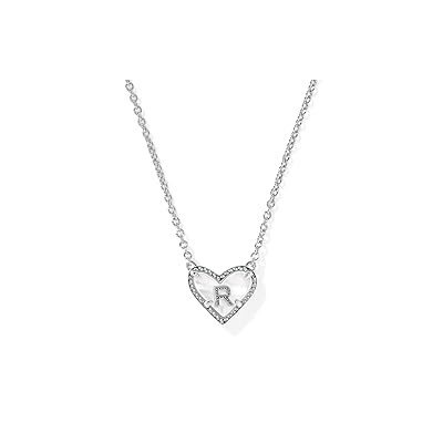 Kendra Scott Heart Letter R Short Pendant Women